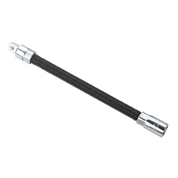 YEESHU 3 Counts Bendable Flexible Shaft Extension Rods Set, 1/4 Inch Hex Shank Flexible Spring Bit Adapters for Drill, Universal Power Wrench Socket Extension for Tight Spaces Use