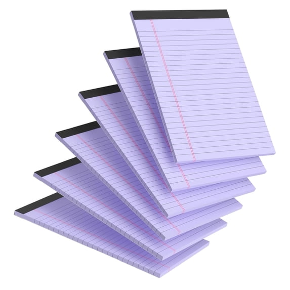 YEESHU Colored Note Notepad Perforated Writing Lined Paper Ruled To Do List For Home Office