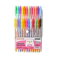 thumbnail image 1 of YEESHU Glitter Gel Pens Set, 24 Colors Sparkle Gel Marker for Adult Coloring Books, Shimmer Pen for Journaling Crafting Doodling Drawing Art Supply Use, 1 of 8