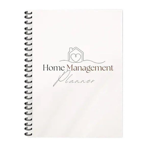 YEESHU The Home Management Binder, Your Roadmap to an Organized Harmonious Life, Household Organization Planner and Record Keeper Home Management Binder