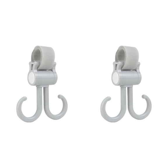 YEESHU Multi Purpose Stroller Clips Upgraded Stroller Hooks For Hanging Bags Purses And Bags Travel Daily Use Accessories