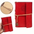 thumbnail image 1 of YEESHU Refillable Leather Journal Notebook Daily Planner Embossed Travel Journal Diary With Blank Pages And Retro Pendants, 1 of 9