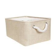 YEEYUANCH Canvas Fabric Foldable Basket Laundry Storage Baskets with Handles For Toys For Children Quality Assurance