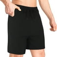 YEEYUANCH Gym Clothes for Men Mens Shorts 9 Inch Three Quarter Shorts