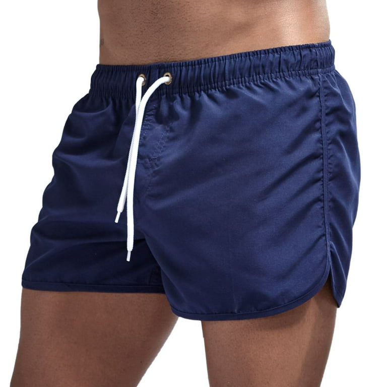 YEEYUANCH Men Gym Shorts Men Athletic Shorts Back Pocket Bright Yellow Shorts Men Men s Gym Shorts Men Gym Clothes Jeans Shorts Short Blonde Wig Men Prime Big Deal Days Walmart