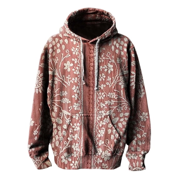 YEJIMAN Sweatshirt for Women Ladies' Style 3D Printed Hooded With Pockets Loose And Comfortable Camo Hoodie