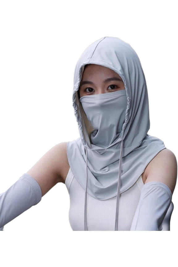 Balaclava Mask Sun UV Protection Balaclava Face Cover Hood Breathable Full Head Mask Cycling Skiing Fishing Hat