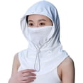 thumbnail image 1 of YEKEYI Balaclava Mask Sun UV Protection Balaclava Face Cover Hood Breathable Full Head Mask Cycling Skiing Fishing Hat, 1 of 9