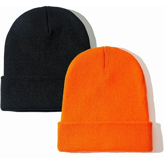 YEKEYI Beanie for Women Men Unisex Cuffed Plain Skull Knit Hat Soft Fisherman Beanies Winter Hats
