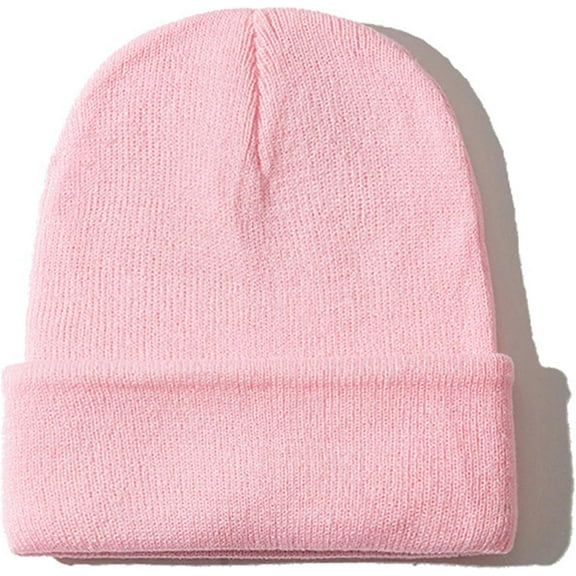 YEKEYI Beanie for Women Men Unisex Cuffed Plain Skull Knit Hat Soft Fisherman Beanies Winter Hats