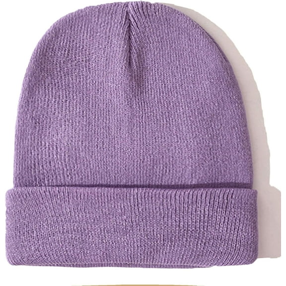 YEKEYI Beanie for Women Men Unisex Cuffed Plain Skull Knit Hat Soft Fisherman Beanies Winter Hats