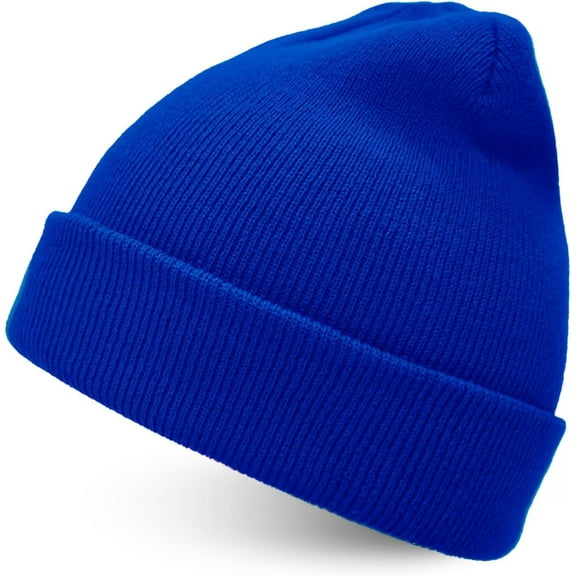 YEKEYI Beanie for Women Men Unisex Cuffed Plain Skull Knit Hat Soft Fisherman Beanies Winter Hats