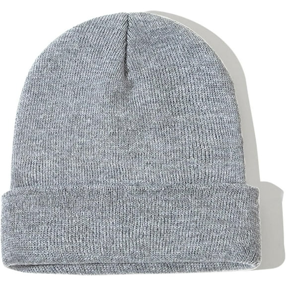 YEKEYI Beanie for Women Men Unisex Cuffed Plain Skull Knit Hat Soft Fisherman Beanies Winter Hats