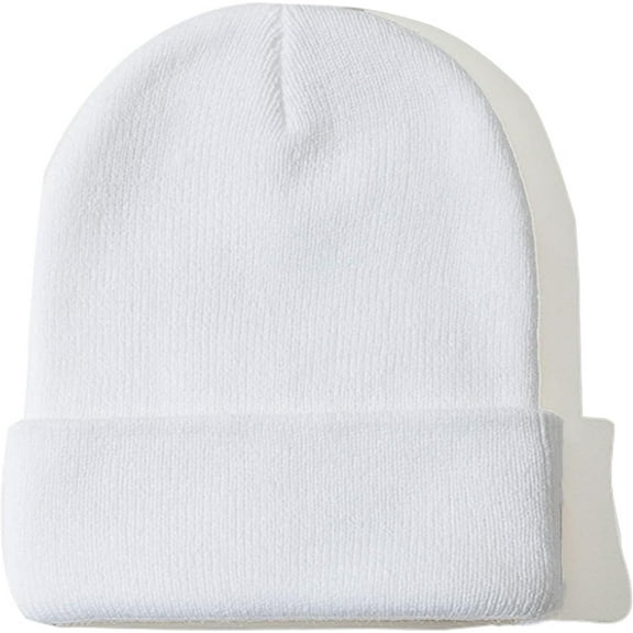 YEKEYI Beanie for Women Men Unisex Cuffed Plain Skull Knit Hat Soft Fisherman Beanies Winter Hats