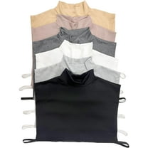 YEKEYI Detachable Collar Fake Turtleneck Lightweight Turtle Neck Dickey Collars for Women Girls