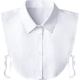thumbnail image 1 of YEKEYI Detachable Dickey Collar Blouse for Women, Fake Half Shirts Faux False Collar for Girls Favors, 1 of 8