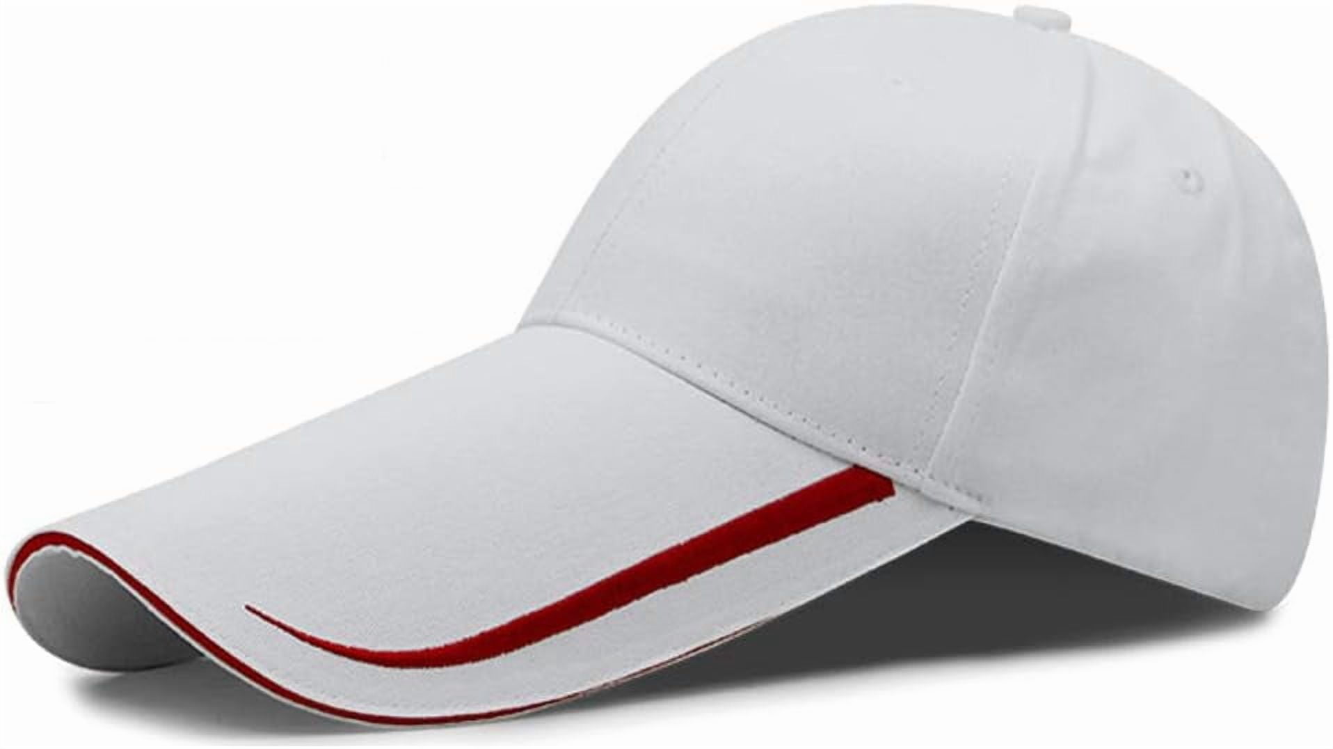 YEKEYI Extra Long Bill 100% Washed Cotton Baseball Cap Lengthened Brim ...