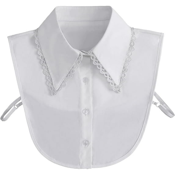 YEKEYI Fake Collar Detachable Blouse Dickey Collar Half Shirts Faux False Collar for Women & Girls Favors