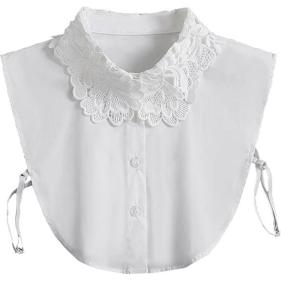 YEKEYI Fake Collar Detachable Blouse Dickey Collar Half Shirts Faux False Collar for Women & Girls Favors