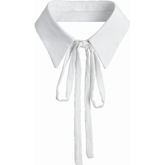 YEKEYI False Collar Blouse Half Shirts Detachable Fake Blouse Women Faux Shirt