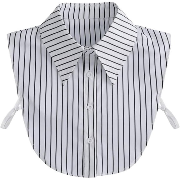 YEKEYI False Collar Shirt Detachable Fake Collar Wrist Cuffs Fake Sleeve Cuffs Collar Half Shirt Collar