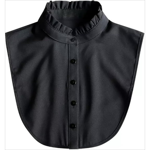 YEKEYI Half Shirts Layering for Women,Detachable Dickey Collar Blouse Half Shirts False Collar