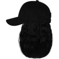 thumbnail image 1 of YEKEYI Hat Wig for Women, Short Wave Baseball Cap Wig with Curly Synthetic Hair Extensions, 1 of 9