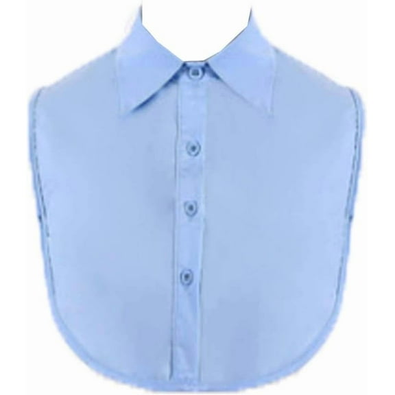 YEKEYI Lady Half Shirt Blouse - Detachable Collar Dickey for Women