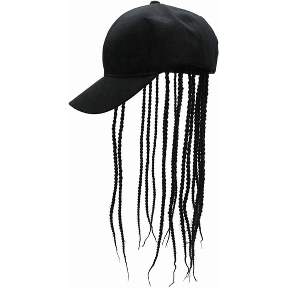 YEKEYI Novelty Hair Visor Cap Adjustable Baseball Hat Wig Spiked Hairs Unisex Cycling Bike Bicycle Cap Fake Hair Wig Visor