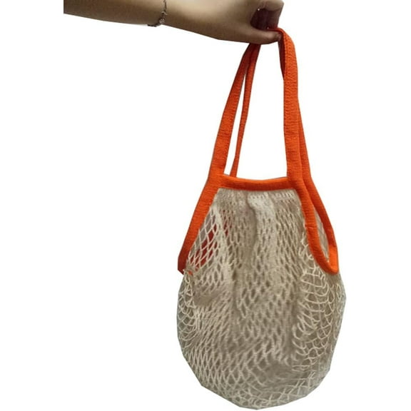 YEKEYI Portable Reusable Mesh Cotton Net String Bag Organizer Shopping Tote Handbag Fruit Storage Shopper NEW