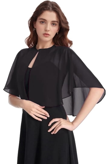 chinese dress ladies GLS GL3664 Long Formal Beaded Cape Mother of The Bride Dress
