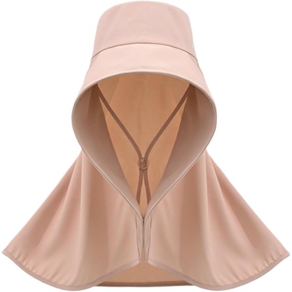 YEKEYI Sun Hats for Women Sun Protection Wide Brim Shawl with Neck Flap Hiking Visor Hat Outdoor Summer Beach Hat Fishing Hat
