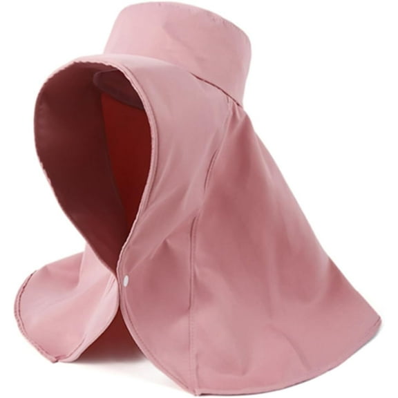 YEKEYI Sun Hats for Women Sun Protection Wide Brim Shawl with Neck Flap Hiking Visor Hat Outdoor Summer Protection Beach Hat