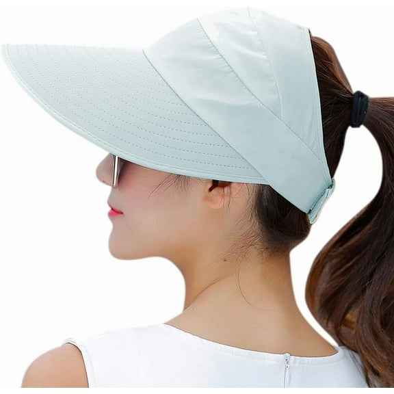 YEKEYI Sun Hats for Women Wide Brim UV Protection Sun Hat Summer Beach Packable Visor