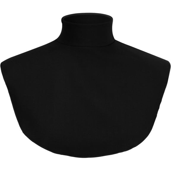 YEKEYI Turtleneck Dickey Extra Large Fake Collar Detachable Dickey Collar Half Mock Turtleneck for Men Women