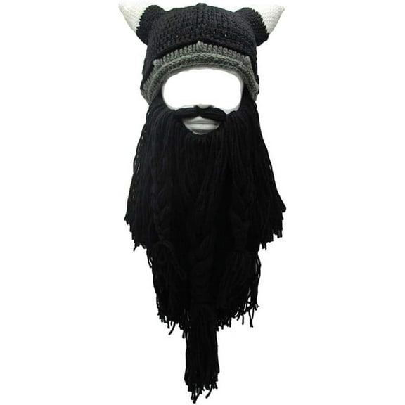 YEKEYI Wig Beard Hats Handmade Knit Warm Winter Caps Ski Funny Mask Beanie for Men Women YEKEYI