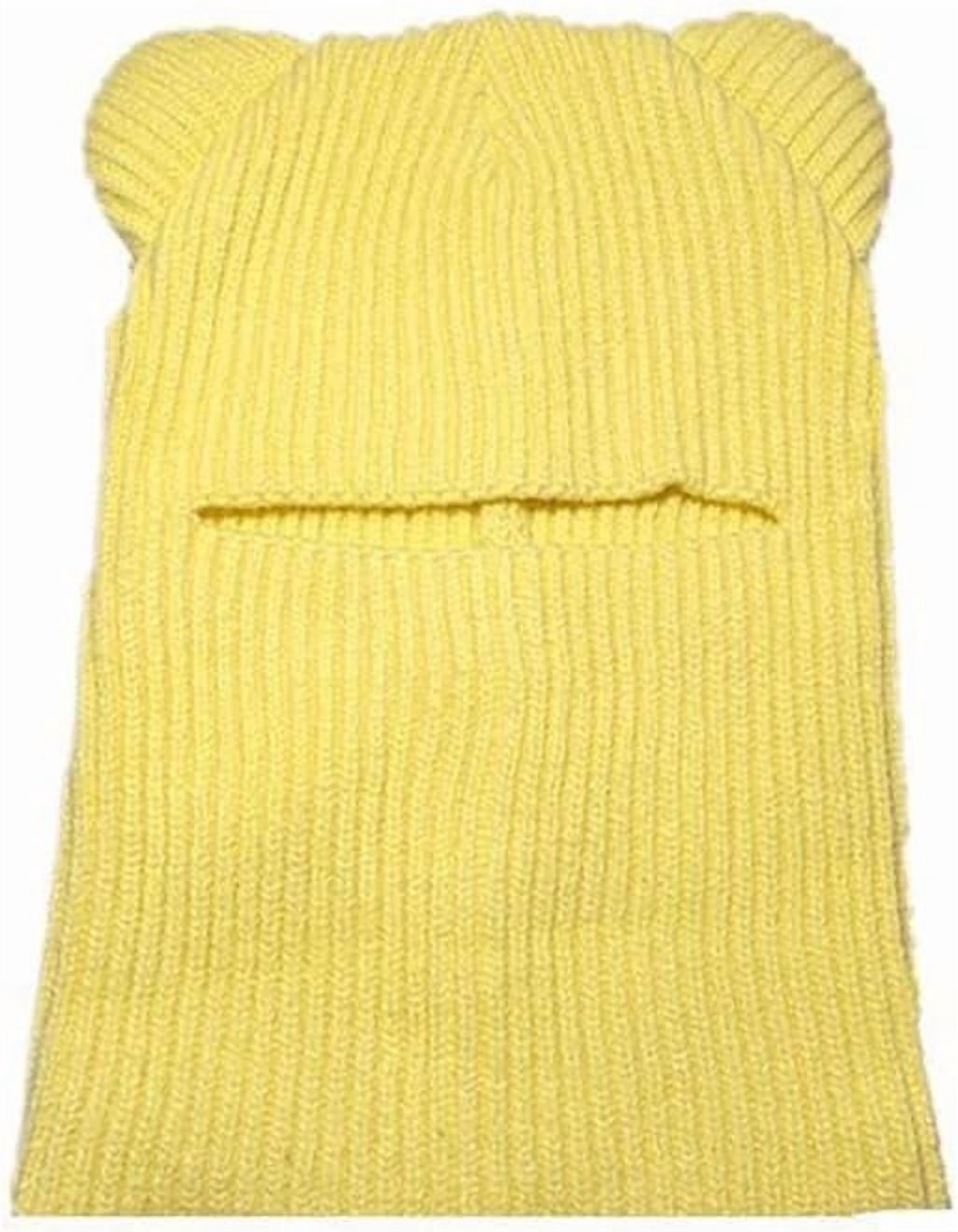 Winter Hat Warm Hooded Scarf Hat Balaclava Knit Skull Beanie  display picture 1