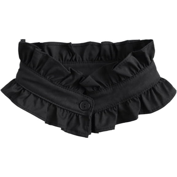 YEKEYI Women Half Shirt Collar Detachable False Collar Wrist Cuffs Fake Sleeve Cuffs Collar Fake Collar Shirt