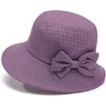 thumbnail image 1 of YEKEYI Women's Cotton Linen Bucket Hat Big Brim Hat Summer Sun Beach Cap Visor Sunhat, 1 of 6