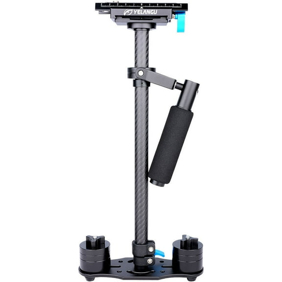 YELANGU S60T Carbon Fiber Handheld DSLR Camera Stabilizer, Black