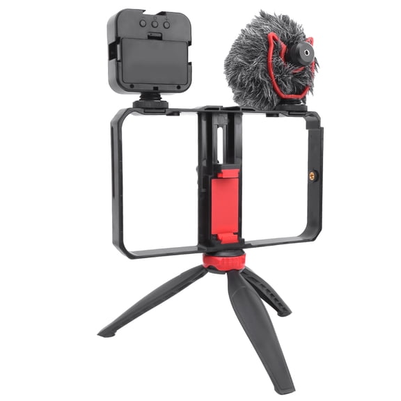 YELANGU Vlog Live Mobile Phone Photography Support Video Shooting Stabilizer Set