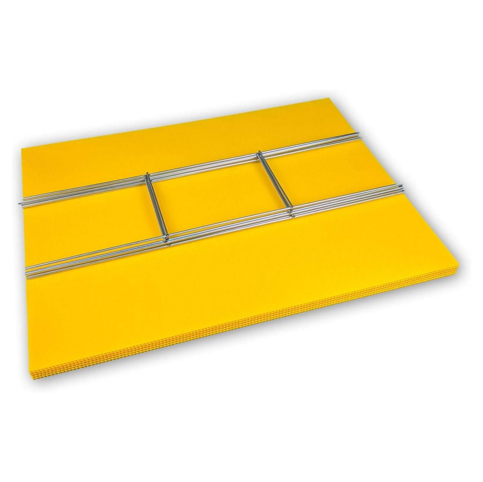 YELLOW 5 Pack Blank Yard Signs 18x24 with h-stakes for Garage Sales, Graduations, or Political Signs