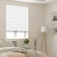 thumbnail image 1 of YELLOW BLINDS White Cordless Zebra Roller Shades for Windows, Dual Layer Light Filtering & Room Darkening, 67"W X 72"H, Modern Window Blinds with Cassette Valance, Easy Install, Safe for Kids & Pets, 1 of 9