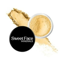 (5gm Starter Jar) Yellow Color Corrector by SweetFace Minerals, Under Eye Corrector, Color Corrector For Dark Circles, Dark Circle Corrector, Corrector De Maquillaje Para Mujer, Skin Corrector