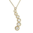 thumbnail image 1 of YELLOW GOLD CUBIC ZIRCONIA JOURNEY PENDANT, 1 of 1