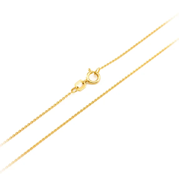 YELLOW GOLD ROLO CHAIN