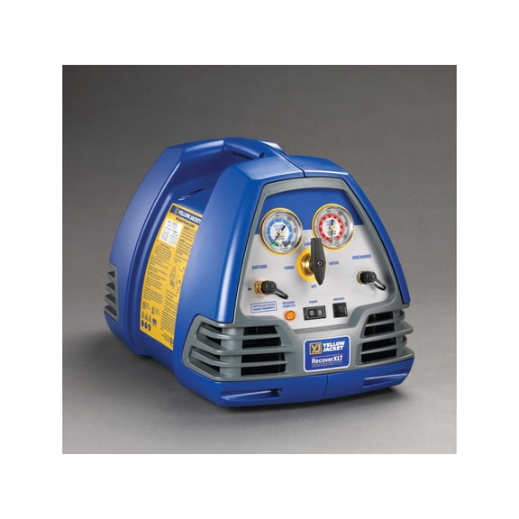 YELLOW JACKET 95760 Refrigerant Recovery Machine,1/2 HP,115V