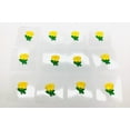 thumbnail image 1 of YELLOW ROSE PRESS-ON APPLIQUE 3/4" X 1", 1 of 2