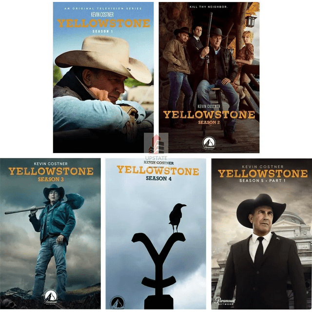 YELLOWSTONE The Complete Seasons 1 2 3 4 5 (21 Disc Set) - Walmart.com