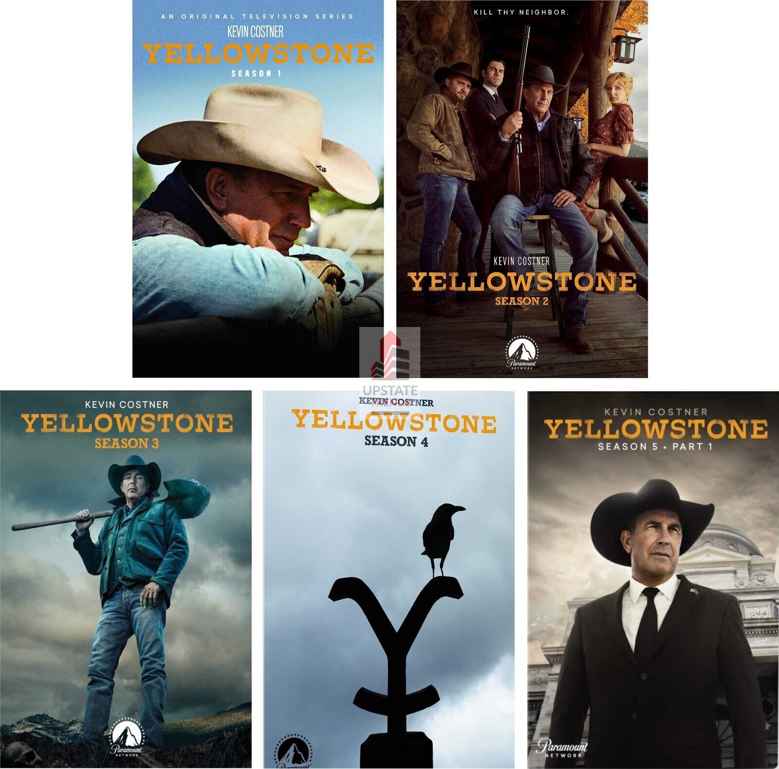 YELLOWSTONE the Complete Series 15 Seasons (21 Disc Set)